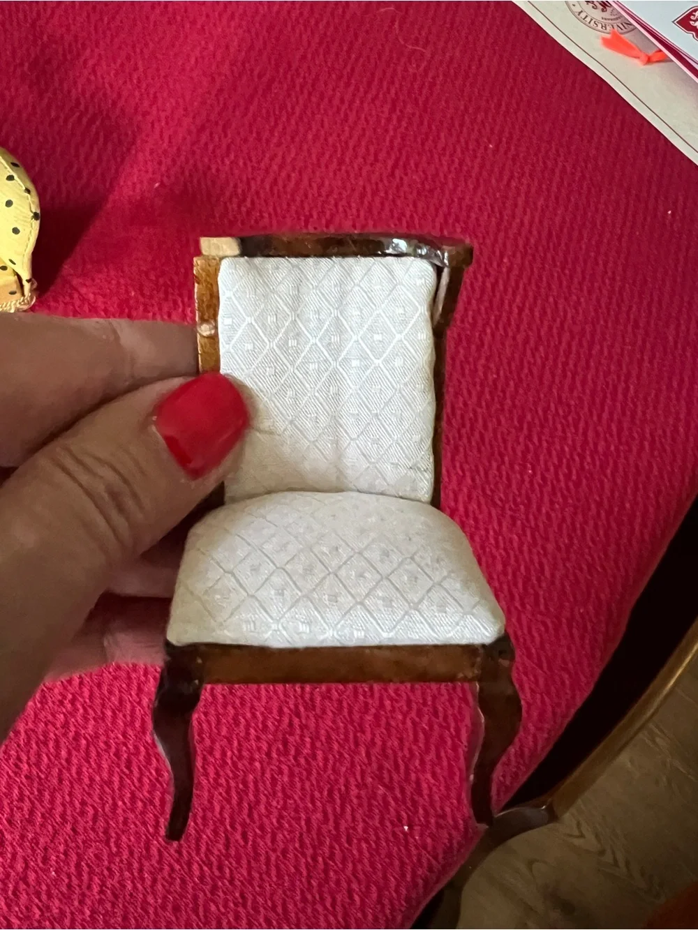 Vintage Doll House Miniature Furniture - Home Accents